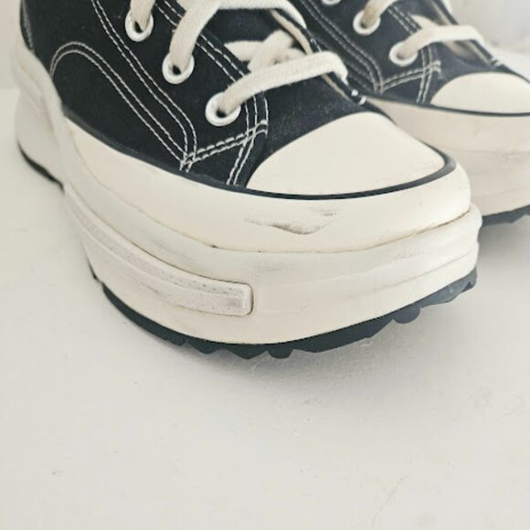 Converse Chuck Taylor Unisex High-Top Platform Black Sneakers  Why: - Picture 10 of 15